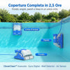 Dolphin ZEFIRO SF50 Gyro Digital - Robot Elettrico Pulitore per Piscina fino a 15 Mt - TOP GAMMA per Rivestimento in Ceramica Cemento Verniciato Vetroresina & PVC con Gradino Perimetrale - MY2026