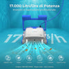 Dolphin ZEFIRO SF60i IoT Wi-Fi Bluetooth Smart Active Timer Gyro Digital - Robot Elettrico Pulitore per Piscina fino a 15 Mt - APP MyDolphin Plus - TOP GAMMA - MY2026