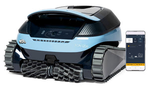 Dolphin Eon 120d Senza Fili Cordless - Bluetooth / Wi-Fi - APP Maytronics One - JetIQ - UltraRun - DebrisLock – SmartMap - Robot Piscina a Batteria fino a 15 Mt – NOVITA’