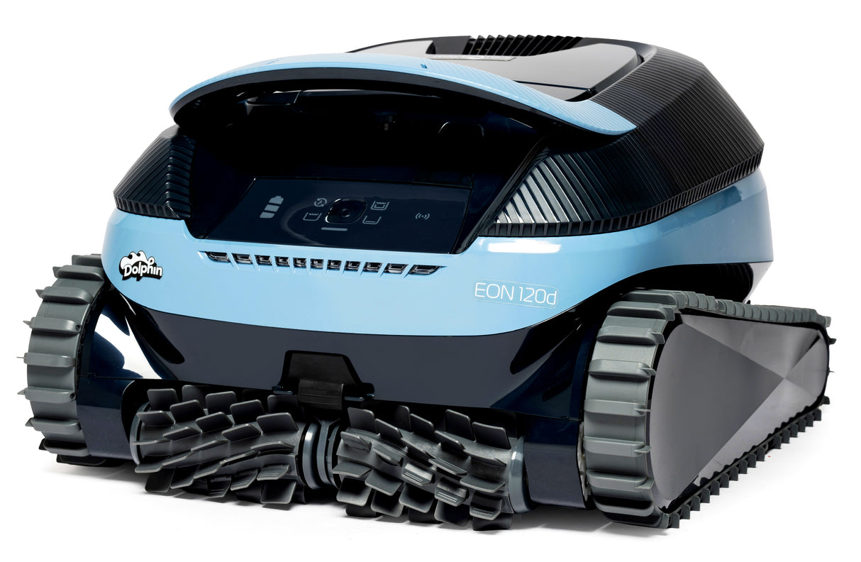 Dolphin Eon 120d Senza Fili Cordless - Bluetooth / Wi-Fi - APP Maytronics One - JetIQ - UltraRun - DebrisLock – SmartMap - Robot Piscina a Batteria fino a 15 Mt – NOVITA’