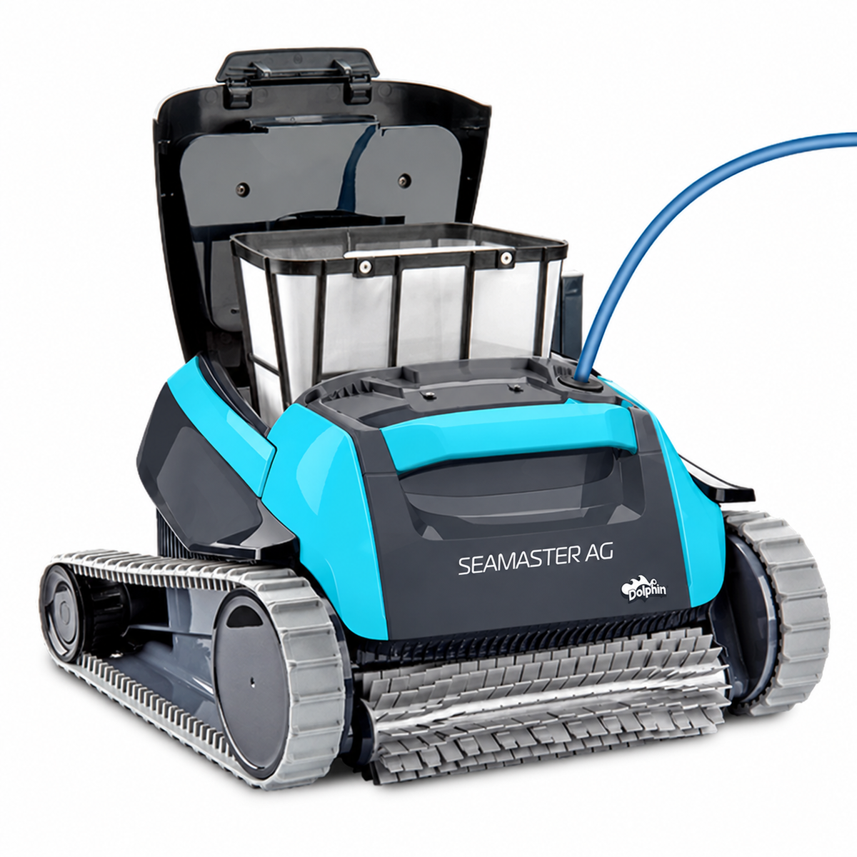 Dolphin Seamaster AG Digital - Robot Elettrico Pulitore per Piscina Interrata & Fuoriterra fino a 8 Mt - FONDO + 30 CM PARETI - MY2026