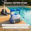 Dolphin ZEFIRO SF60i IoT Wi-Fi Bluetooth Smart Active Timer Gyro Digital - Robot Elettrico Pulitore per Piscina fino a 15 Mt - APP MyDolphin Plus - TOP GAMMA - MY2026