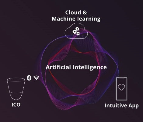 Isolotto Tecnologico Ondilo ICO V2 - Rilevatore Parametri Ph + Cloro + Sale + Bromo + Temperatura Acqua Piscina Tramite Bluetooth & WiFi - Intelligenza Artificiale