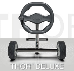 Rullo avvolgitore Kokido KALU con struttura telescopica e ruote per teli piscina fino a 10 metri.