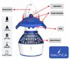 Seascooter Acquascooter Nautica Marine 200 a Batteria - Propulsore Subacqueo - Km/h 3,2 - Profondità Mt 20
