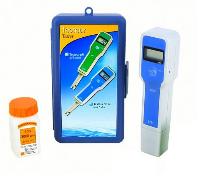 Tester Digitale Misurazione Tasso di Salinita Sale Acqua Piscina
