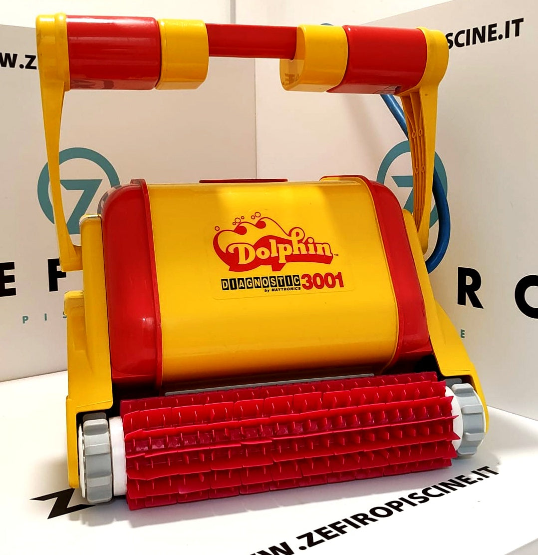 Dolphin Diagnostic 3001 Digital - Robot Elettrico Pulitore per Piscina fino a 25 Mt - RICONDIZIONATO
