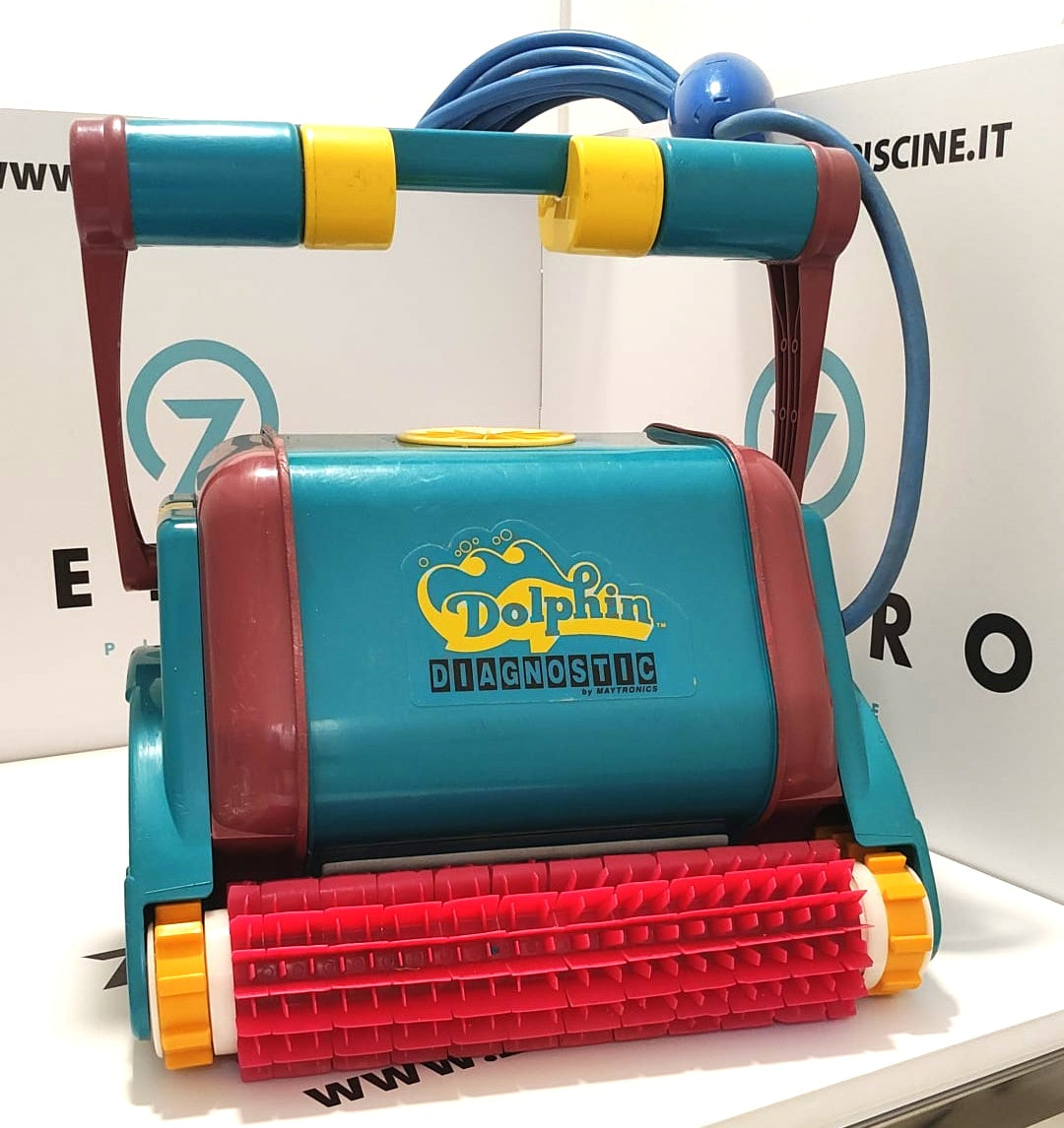 Dolphin Diagnostic 2001 Digital - Robot Elettrico Pulitore per Piscina fino a 12 mt - RICONDIZIONATO