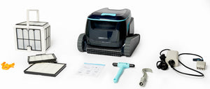 Dolphin Liberty 600i Bluetooth / Wi-Fi - APP Maytronics One - Timer - Full Eco Senza Fili Cordless - Robot Pulitore Piscina a Batteria fino a 15 Mt – TOP GAMMA – MY2026