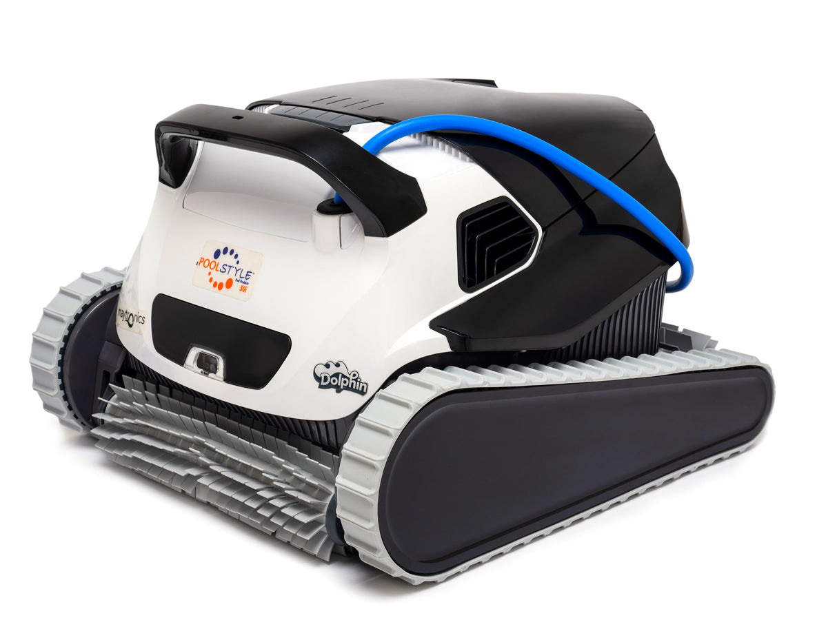 Dolphin Poolstyle 50i IoT Wi-Fi APP MyDolphin Plus Bluetooth Timer Digital - Robot Elettrico Pulitore per Piscina fino a 15 Mt - FONDO + PARETI + LINEA - MY2025