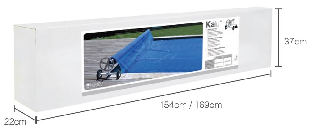 Rullo Avvolgitore Avvolgi Telo Telescopico Kokido KALU per Teli Estivi Isotermici Piscina di Lunghezza Max 10 Mt