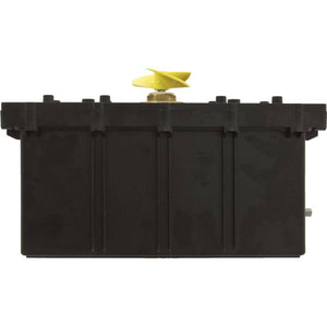 Box motore nero con ventola gialla per robot piscina Maytronics Dolphin Diagnostic 2001.