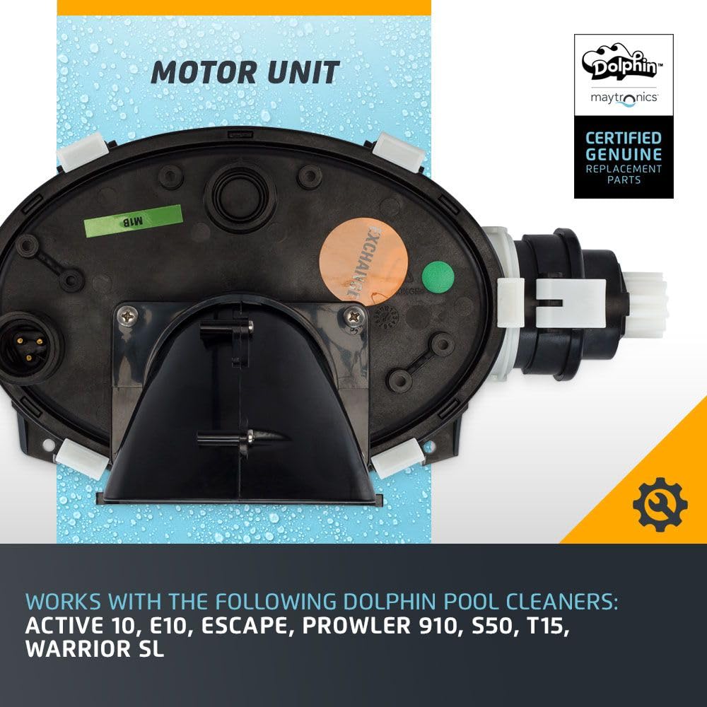 Box motore per robot piscina Dolphin compatibile con modelli Poolstyle AG, E 10, Mr 10, SM 10, Run 10.