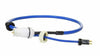 Cavo galleggiante blu 1,2 m con 2 PIN e boccola per robot piscina Maytronics Dolphin Diagnostic 3001.