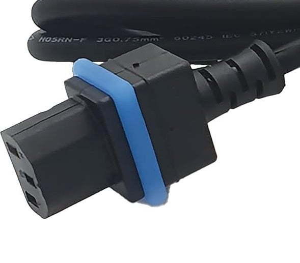 Cavo elettrico con guarnizione blu per trasformatore robot piscina Maytronics Dolphin.