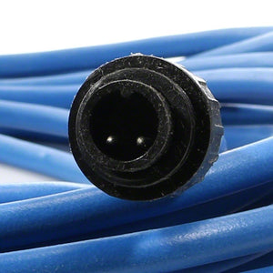Cavo galleggiante blu 18 mt con connettori a 2 pin per robot piscina Maytronics Dolphin.