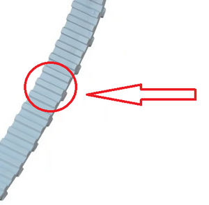 Cingolo di trazione per robot piscina Maytronics Dolphin, modello post-2010, colore grigio chiaro.