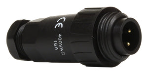 Connettore Amphenol nero, 400VAC 16A, per cavo galleggiante e alimentatore robot Maytronics Dolphin.