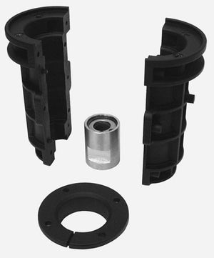 Doccia Piscina in Acciaio Inox AISI 304L Lucido Flexinox Coral ECO con Lavapiedi