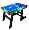 Tavolo Multigioco Sport One Italy Verticale Salvaspazio - 4 Giochi in 1 - Calciobalilla 4 Vs 4 Aste Rientranti / Ping Pong / Tavolo da Biliardo & Speed Hockey - Cm. 121,90 X 60 X 81,5 - SPECIAL EDITION
