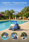 Dolphin ZEFIRO SF60i IoT Wi-Fi Bluetooth Smart Active Timer Gyro Digital - Robot Elettrico Pulitore per Piscina fino a 15 Mt - APP MyDolphin Plus - TOP GAMMA - MY2026