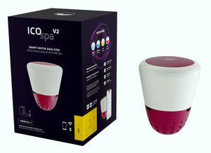 Isolotto Tecnologico Ondilo ICO SPA V2 Essential+ Rilevatore Parametri Ph + Cloro + Bromo o Sale + Temperatura Acqua Idromassaggio & SPA Tramite Bluetooth & WiFi - Intelligenza Artificiale - MY2026