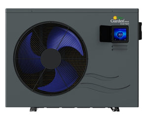 Garden Pac Pro Full-Inverter Heat & Cool 9 / 12 / 16 / 20 Kw - 25 / 95 Metri Cubi - Pompa di Calore Piscina Full Inverter Reversibile ad Alto Rendimento Wi-Fi App Smart Control - Compressore Alta Qualità