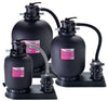 Filtro a sabbia Hayward PowerLine con valvola superiore, tre dimensioni per piscine 10/14 m3/h.