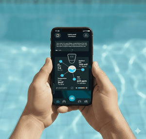Isolotto Tecnologico Ondilo ICO SPA V2 Essential+ Rilevatore Parametri Ph + Cloro + Bromo o Sale + Temperatura Acqua Idromassaggio & SPA Tramite Bluetooth & WiFi - Intelligenza Artificiale - MY2026