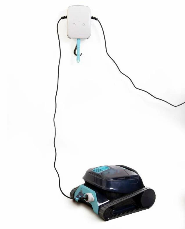 Dolphin Liberty 400i Full Eco Cordless Bluetooth MyDolphin APP - Robot Pulitore a Batteria al Litio per Piscina fino a 10 Mt - FONDO + PARETI + LINEA - NOVITA