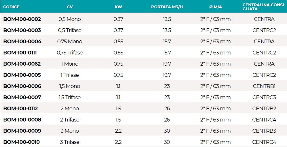 Pompa Piscina per Ricircolo e Filtraggio Acqua Saci Winner - Monofase - 0,5 / 0,75 / 1 / 1,5 / 2 / 3 HP