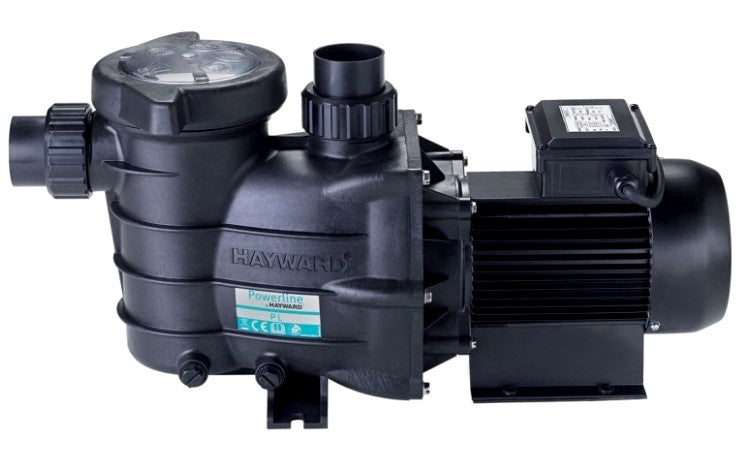 Pompa Piscina per Ricircolo e Filtraggio Acqua Hayward PL Power Line IE2 - Monofase - 0,5 / 1 HP - 9,7 / 15 M3/H