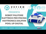 Dolphin Pool UP Digital - Robot Nettoyeur Électrique pour Piscine jusqu&#39;à 8 m - FOND + MURS - MY2024
