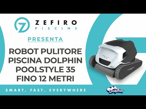Robot limpiafondos eléctrico Dolphin Poolstyle 35 Digital - Piscina hasta 12 m