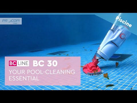 BWT BC 30 - Aspiratore a Batteria al Litio Ricaricabile per Pulizia Piccola Piscina Idromassaggio & SPA Fino a 15 M3