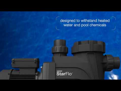 Pompa Piscina a Velocità Variabile per Ricircolo e Filtraggio Acqua Davey Starflo VSD - Monofase - 1,5 / 3 HP - 16 / 27 M3/H