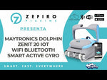 Dolphin Zenit 20i IoT Wi-Fi Bluetooth Smart Active Timer Gyro Digital - Robot Elettrico Pulitore per Piscina fino a 15 Mt - APP MyDolphin Plus - TOP GAMMA - MY2026
