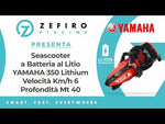 Video Acquascooter Seascooter Yamaha 350 Lithium Batteria al Litio - Propulsore Subacqueo - Km/h 6 - Profondità Mt 40 - Watt 350 - ULTIMI PEZZI