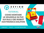 Video Spazzola PVC Lunga Verde per Robot Piscina Maytronics Dolphin