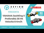 Video Seascooter Seaflyer Yamaha SeaWing II Lithium Rosso Batteria al Litio - Propulsore Subacqueo - Km/h 8 - Profondità Mt 30 - 2 Velocità - Watt 296 - Schermo OLED