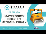 Video Dolphin Dynamic Pro X2 Gyro Digital con Radiocomando - Robot Elettrico Pulitore per Piscina fino a 25 Mt per Rivestimento in Ceramica Cemento Verniciato Vetroresina & PVC con Gradino Perimetrale  - MY2024