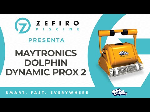 Video Dolphin Dynamic Pro X2 Gyro Digital con Radiocomando - Robot Elettrico Pulitore per Piscina fino a 25 Mt  - POCHI PEZZI - MY2024