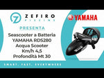 Video Acquascooter Seascooter Yamaha RDS280 a Batteria - Propulsore Subacqueo - Km/h 4,5 - Profondità Mt 30