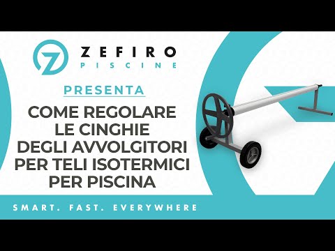 Avvolgitore Rullo Avvolgitelo Telescopico In Acciaio Inox Albon Tahiti per Teli Estivi Isotermici Piscina di Larghezza da 4 a 8 Mt e Lunghezza Max 16 Mt