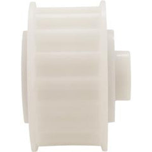 Puleggia di trazione bianca per cingolo, compatibile con robot piscina Maytronics Dolphin e altri modelli.
