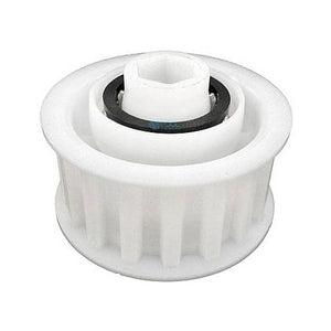 Puleggia di trazione bianca per cingolo robot piscina Maytronics, nuova versione post-2008.