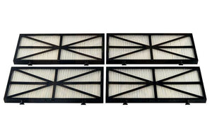 Quattro cartucce filtro a trama fine da 50 micron per robot piscina Maytronics Dolphin.