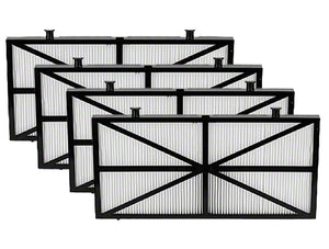 Quattro cartucce filtro a trama fine per robot piscina Maytronics Dolphin.