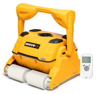 Dolphin Wave 100 Gyro Digital con Radiocomando - Robot Piscina Elettrico fino 25 Mt per Rivestimento in Ceramica Cemento Verniciato Vetroresina & PVC con Gradino Perimetrale - Novità