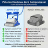Dolphin ZEFIRO SF50 Gyro Digital - Robot Elettrico Pulitore per Piscina fino a 15 Mt - TOP GAMMA per Rivestimento in Ceramica Cemento Verniciato Vetroresina & PVC con Gradino Perimetrale - MY2026